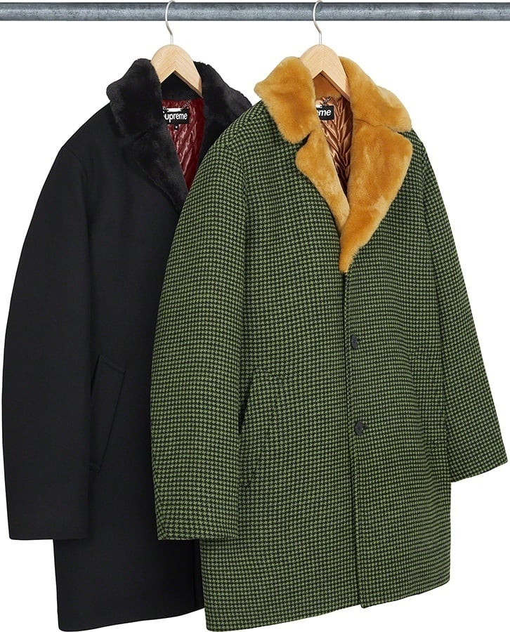 Fur Collar Car Coat